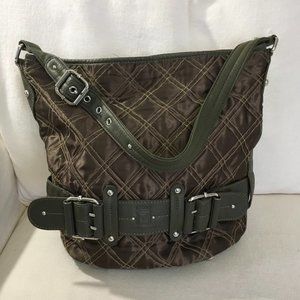 Stone Mountain Olive Green Shoulder Bag